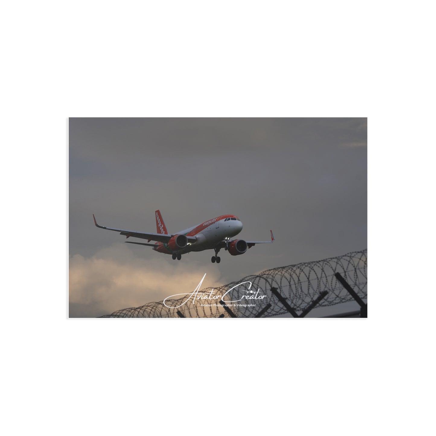 Easy Jet Postcard