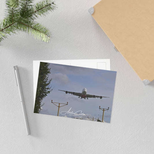 A380 Emirates Postcard